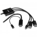 StarTech HDMI, DisplayPort or Mini DisplayPort to HDMI Converter Cable - 2 m (6 ft) DPMDPHD2HD