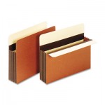 Pendaflex Heavy-Duty File Pockets, Straight Cut, 1 Pocket, Letter, Redrope PFXC1524EHD