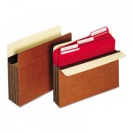 Pendaflex Heavy-Duty File Pockets, Straight, 1 Pocket, Letter, Redrope PFXC1535GHD