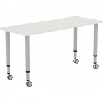 Lorell Height-adjustable 60" Rectangular Table 69579