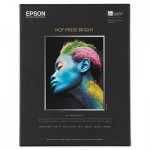 Hot Press Bright Fine Art Paper, 8-1/2 x 11, Bright White, 25 Sheets EPSS042327