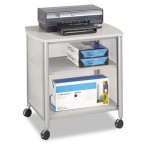 Safco Impromptu Machine Stand, One-Shelf, 26.25w x 21d x 26.5h, Gray SAF1857GR