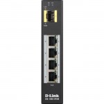 D-Link Industrial Gigabit Unmanaged PoE Switch with SFP Slot DIS-100G-5PSW