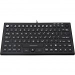 DSI Industrial Silicone Compact Keyboard With Mouse Pointer JH-IKB850BL KB-JH-IKB850BL