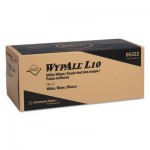 WypAll KCC 05322 L10 Towels POP-UP Box, 1Ply, 12x10 1/4, White, 125/Box, 18 Boxes/Carton KCC05322