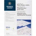 Business Source Laser/Inkjet Name Badge Label 26144