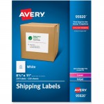 Avery Laser Inkjet Printer White Shipping Labels 95920