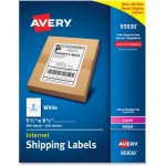 Avery Laser Inkjet Printer White Shipping Labels 95930