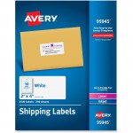 Avery Laser Inkjet Printer White Shipping Labels 95945