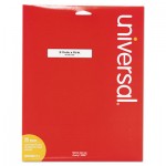 UNV80111 Laser Printer File Folder Labels, 3-7/16" x 2/3", Assorted, 750/Pack UNV80111
