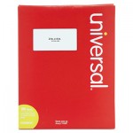 UNV80107 Laser Printer Permanent Labels, 2 x 4, White, 1000/Box UNV80107