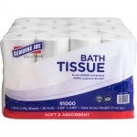 Genuine Joe Low Core 2-ply Bath Tissue 91000PL