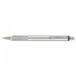 Zebra M-701 Mechanical Pencil, 0.7 mm, HB (#2.5), Black Lead, Silver Barrel ZEB59411