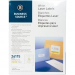 Business Source Mailing Laser Label 26115