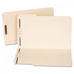 UNV13520 Manila Folders, Two Fasteners, 1/3 Tab, Legal, 50/Box UNV13520