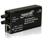 Transition Networks Mini Media Converter M/E-PSW-FX-02-EU
