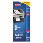 Avery Mini-Sheets Mailing Labels, Inkjet/Laser Printers, 1 x 2.63, White, 8/Sheet, 25 Sheets/Pack AVE2160