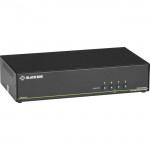 Black Box NIAP 3.0 Secure 4-Port Dual-Head DisplayPort KVM Switch SS4P-DH-DP-U