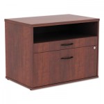 Open Office Series Low File Cabinet Credenza, 29 1/2x19 1/8x22 7/8, Med. Cherry ALELS583020MC