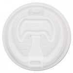 Optima Reclosable Lids for Paper Hot Cups for 10-24 oz Cups, White, 1000/Carton SCCOPT316