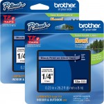 Brother P-touch TZe Laminated Tape Cartridges TZE111BD