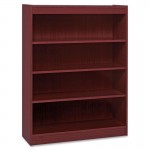 Panel End Hardwood Veneer Bookcase 60072