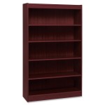 Panel End Hardwood Veneer Bookcase 60073