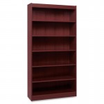 Panel End Hardwood Veneer Bookcase 60074