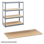 Safco Particleboard Shelves for Steel Pack Archival Shelving, 69w x 33d, Box of 4 SAF5261
