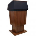 AmpliVox Patriot Adjustable Height Lectern SN3040A-MH