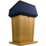 AmpliVox Patriot Plus Adjustable Height Lectern SN3045A-CH