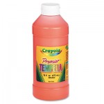 Crayola Premier Tempera Paint, Orange, 16 oz CYO541216036