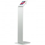 CTA Digital Premium Small Locking Floor Stand Kiosk (White) PAD-PSSW
