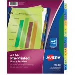Avery Preprinted Plastic Divider 11330
