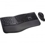 Kensington Pro Fit Ergo Wireless Keyboard and Mouse-Black K75406US
