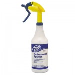 1042202 Professional Spray Bottle w/Trigger Sprayer, 32 oz, Clear Plastic ZPEHDPRO36