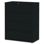 Receding Lateral File with Roll Out Shelves 43515