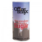 Office Snax Reclosable Canister of Sugar, 20 oz OFX00019