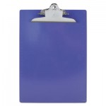 Saunders Recycled Plastic Clipboards, 1" Capacity, Holds 8 1/2w x 12h, Purple SAU21606