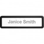 Lorell Recycled Plastic Cubicle Nameplate 80669