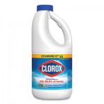 Clorox CLO32260 Regular Bleach with CloroMax Technology, 43 oz Bottle, 6/Carton CLO32260