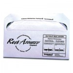 Impact Rest Assured Seat Covers, 14.25 x 16.85, White, 250/Pack, 20 Packs/Carton IMP25177673