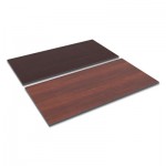 Reversible Laminate Table Top, Rectangular, 60w x 30d, Medium Cherry/Mahogany ALETT6030CM
