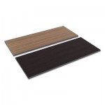 Reversible Laminate Table Top, Rectangular, 60w x 24d, Espresso/Walnut ALETT6024EW