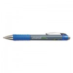 UNV39711 Roller Ball Retractable Gel Pen, Blue Ink, Medium, Dozen UNV39711