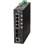 Omnitron Systems RuggedNet GHPoE/Mi Ethernet Switch 3319-0-24-1Z