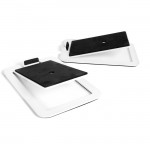Kanto S4 Desktop Speaker Stands for Midsize Speakers, White S4W