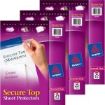 Avery Secure Top Sheet Protectors 76000BD
