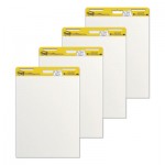 Post-it Easel Pads Super Sticky 559 VAD 4PK Self-Stick Easel Pads, 25 x 30, White, 30 Sheets, 4