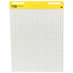 Post-It Easel Pads Self-Stick Easel Pads, Quadrille, 25 x 30, White, 2 30-Sheet Pads/Carton MMM560